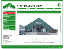 Tablet Screenshot of ellens-eastermar.nl